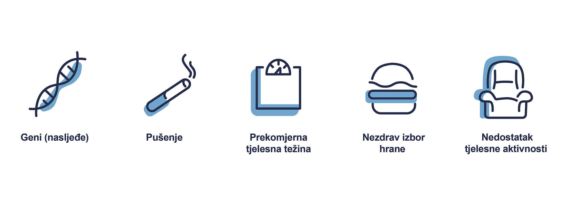 Povišene razine kolesterola - Što uzrokuje povišeni LDL kolesterol