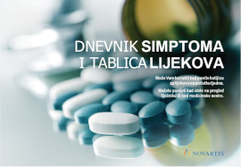 Dnevnik simptoma i tablica lijekova